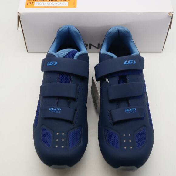 NEW Louis Graneau Women's 11.5 Multi Air Flex Cycling Shoes Blue Dark Night - Picture 6 of 9